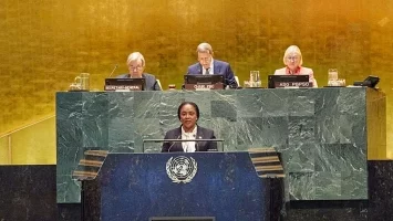Haïti - Politique : La Ministre Sandra Paulemon à la tribune de l’ONU