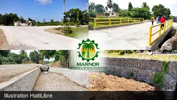 iciHaïti - Milot : Réception des travaux de réhabilitation du tronçon routier Carrefour Lory-Bakiny