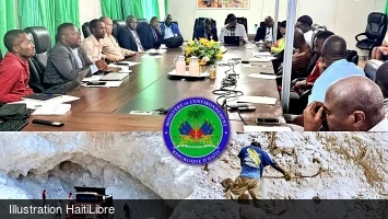 iciHaïti - Environnement  : Le Ministère dialogue avec des exploitants de carrières de sable