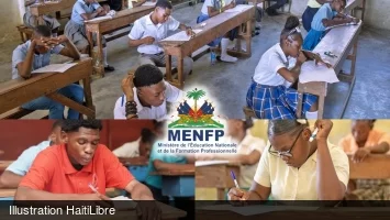 iciHaïti - Examens d’États : Le Ministre de l'Éducation satisfait du déroulement de la première journée
