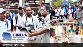 iciHaïti - DINEPA Ouest : Tournée d’immersion pour une soixantaine de stagiaires