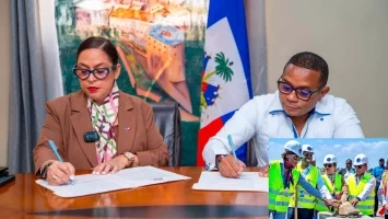 iciHaïti - Cap-Haïtien : Pose de la première pierre du futur Salon diplomatique de l’Aéroport international