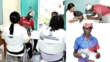 iciHaïti - Élections : Déjà plus de la moitié des 1,400 centres d’inscription sont actuellement opérationnels