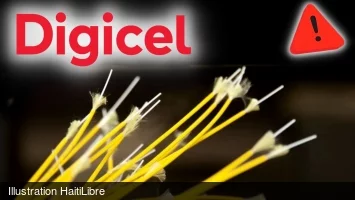 iciHaïti - Mise à jour Digicel : Coupure fibre optique RN#2