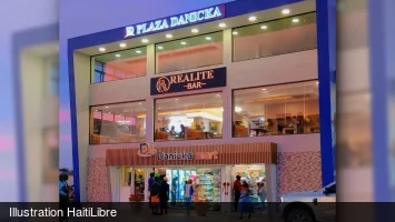 Trou-du-Nord : Official opening of the Danicka Plaza