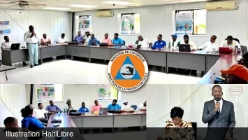 iciHaïti - Dépt. Centre : 27ème réunion de coordination de la Protection Civile du Centre