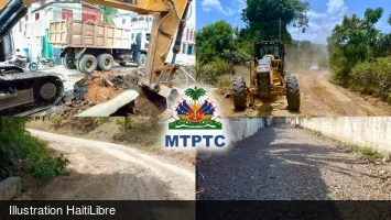 iciHaïti - Sainte-Suzanne : Intensification des interventions sur les infrastructures routières