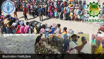iciHaïti - Kenscoff : Importante distribution d’intrants agricoles