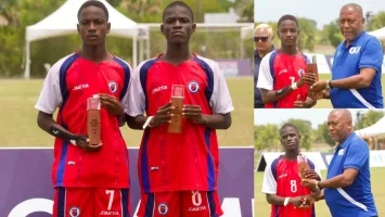 CFU Challenge Series U-14 : Two young Grenadiers win individual trophies