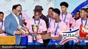 Congratulations from the Minister of Youth to the U-14 Grenadiers