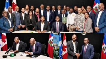 MoU between the Consulate of Haiti in Montreal and DameSara Canada