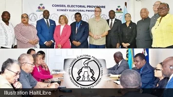 Elections : The CEP exchanges views with the CARICOM Group of Eminent Persons