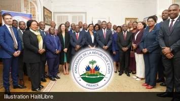 iciHaïti - Justice : Visite de la délégation de 20 formateurs haïtiens à l’Ambassade d’Haïti à Paris
