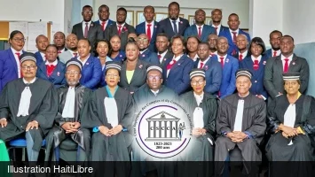 iciHaïti - CSC/CA : Prestation de Serment d’une trentaine de Comptables Publics Assistants