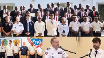 iciHaïti - Formation : Remise de diplômes à des agents de l’Unité de Sécurité Présidentielle