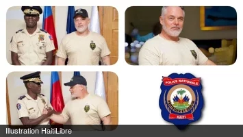 iciHaïti - Formation : La PNH rend hommage au Commandant Cédric Rebillot