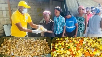 iciHaïti - Plaine du Cul-de-Sac : La Cantine Mobile poursuit son action