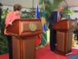 Haiti - Politic : The President Martelly met the President of Brazil Dilma Rousseff
