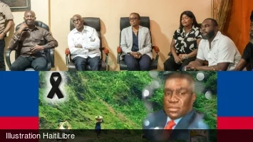 iciHaïti - Sympathies : Visite des autorités centrales et locales à la famille du regretté maire Massillon jean