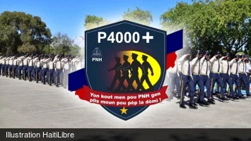 iciHaïti - Programme P4000+ : 2,069 nouveaux policiers intégrés à la PNH