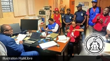 Elections : Mobile voter registration operation