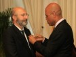 Haiti - Diplomacy : Juan Fernández Trigo received the Order National Honor and Merit