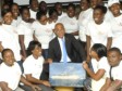 Haïti - Tourisme : Visite de courtoisie du Président Martelly à l’équipage de l’Adriana