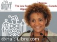 Haiti - Social : Michaëlle Jean will receive a degree of Doctor of Laws, honoris causa
