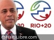 Haïti - Environnement : Le Président Martelly représentera Haïti à la Conférence Rio+20