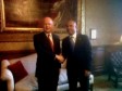 Haiti - Diplomacy : Laurent Lamothe met UK Chancellor, William Hague