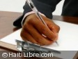 Haiti - Economy : Business Census, beginning of the training