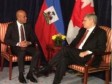 Haiti - Politic : President Martelly met with Prime Minister Harper