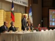 Haiti - Economy : President Martelly guest of honor at a business dinner in Tokyo