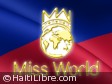Haïti - Social : Mission de Miss Monde en Haïti