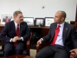 Haïti - Politique : Laurent Lamothe rencontre le Premier Ministre d'Aruba