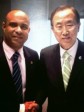 Haiti - Politic : Laurent Lamothe met Ban Ki-moon