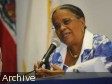 Haiti - Politic : Mirlande Manigat wants to battle against the inequality of women in Haiti