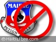 Haiti - NOTICE : The access to the places Saint-Pierre and Boyer formally forbidden...