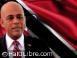 Haiti - Politic : The President Martelly in Trinidad and Tobago