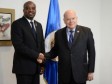 Haiti - Politic : Pierre-Richard Casimir met the Secretary General of the OAS