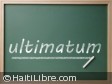 Haiti - Education : Ultimatum of Ministry of Education