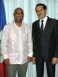 Haiti - Politic : Laurent Lamothe met French Ambassador Patrick Nicoloso