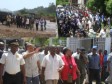 Haiti - Reconstruction : Visit of Prime Minister in Baradères (Nippes)