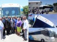 Haiti - Economy : Presentation of the first Bus prototype Made in Haiti