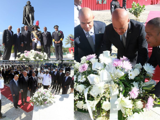 Haïti - Social : Le Président Martelly rend hommage à Toussaint Louverture  - HaitiLibre.com : Toutes les nouvelles d'Haiti 7/7